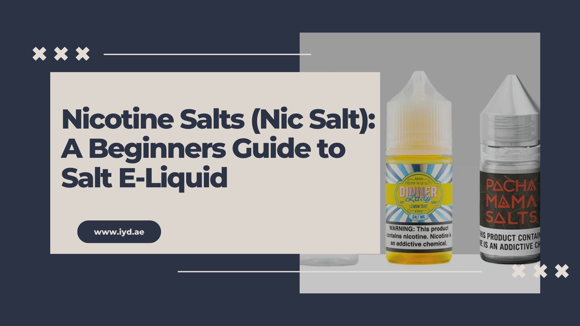 Nicotine Salts (Nic Salt): A Beginners Guide to Salt E-Liquid