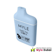 Myle Meta Box Blueberry Lemon Disposable Device