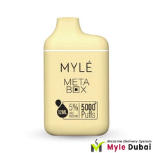 Myle Meta Box French Vanilla Disposable Device