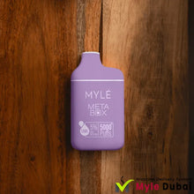 Myle Meta Box Grape Mint Disposable Device