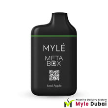 Myle Meta Box Iced Apple Disposable Device