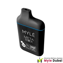 Myle Meta Box Iced Blue Razz Disposable Device