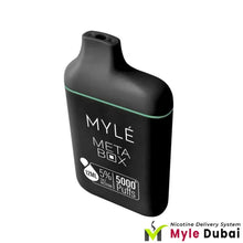 Myle Meta Box Iced Mint Disposable Device