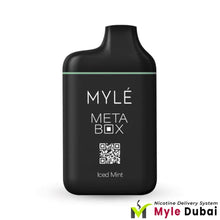Myle Meta Box Iced Mint Disposable Device