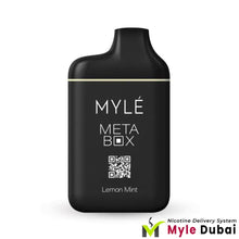 Myle Meta Box Lemon Mint Disposable Device
