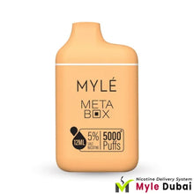 Myle Meta Box Malaysian Mango Disposable Device