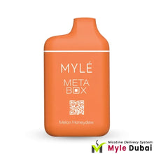Myle Meta Box Melon Honeydew Disposable Device