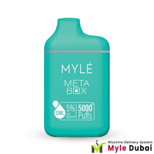 Myle Meta Box Miami Mint Disposable Device