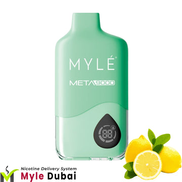 Myle Meta 9000 Lemon Mint Disposable Device