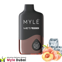 Myle Meta 9000 Peach Ice Disposable Device
