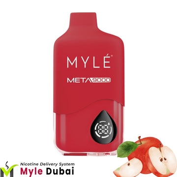Myle Meta 9000 Red Apple Disposable Device