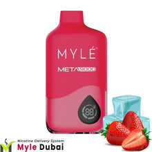 Myle Meta 9000 Strawberry Ice Disposable Device