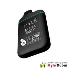 Myle Meta Box Clear Disposable Device