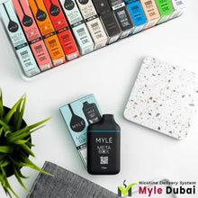 Myle Meta Box Clear Disposable Device