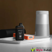 Myle Meta Box Orange Ice Disposable Device