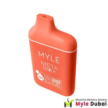 Myle Meta Box Peach Ice Disposable Device