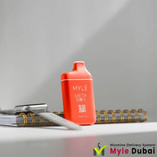 Myle Meta Box Peach Ice Disposable Device
