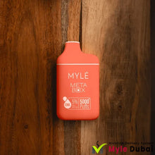 Myle Meta Box Peach Ice Disposable Device