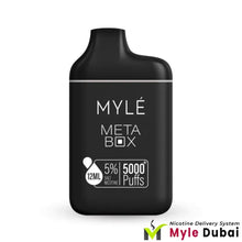 Myle Meta Box Platinum Tobacco Disposable Device