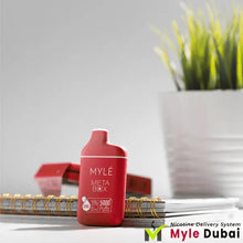 Myle Meta Box Red Apple Disposable Device