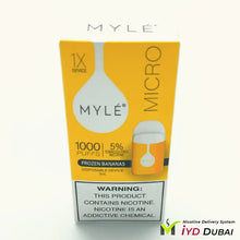 Frozen Bananas Myle Micro Disposable Device