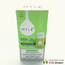 Prime Pear Myle Micro Disposable Device