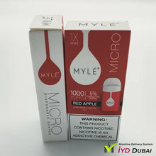 Red Apple Myle Micro Disposable Device