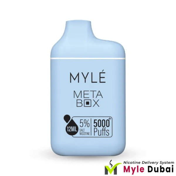 Myle Meta Box Blueberry Lemon Disposable Device