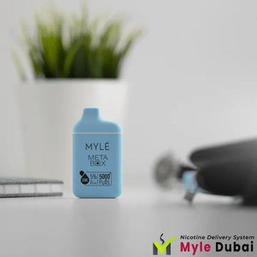 Myle Meta Box Blueberry Lemon Disposable Device