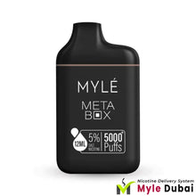 Myle Meta Box Cuban Tobacco Disposable Device
