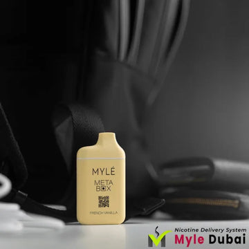 Myle Meta Box French Vanilla Disposable Device