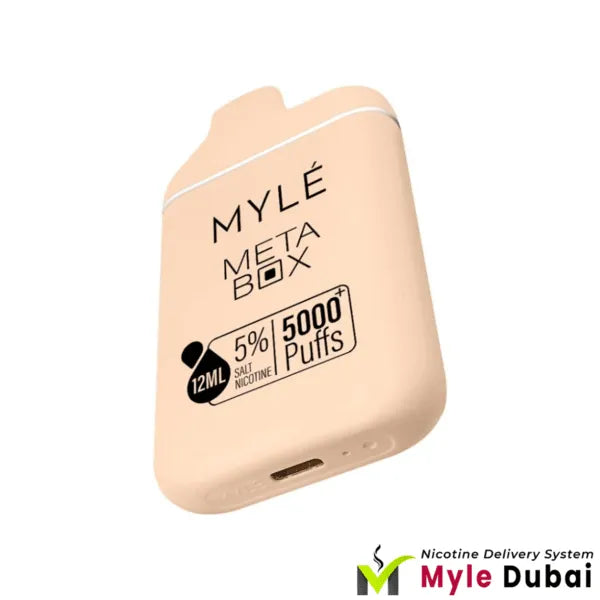 Myle Meta Box Georgia Peach Disposable Device