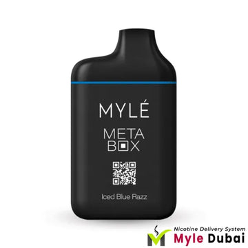 Myle Meta Box Iced Blue Razz Disposable Device