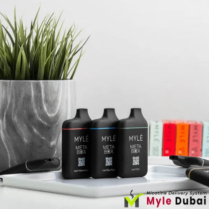 Myle Meta Box Iced Mint Disposable Device