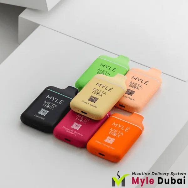Myle Meta Box Iced Mint Disposable Device
