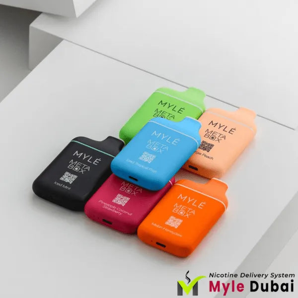 Myle Meta Box Iced Tropical Fruit Disposable Device