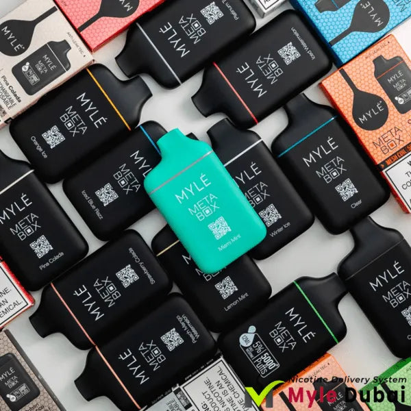 Myle Meta Box Miami Mint Disposable Device