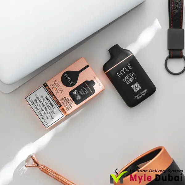 Myle Meta Box Peach Mango Watermelon Disposable Device