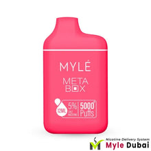 Myle Meta Box Pineapple Coconut Strawberry Disposable Device