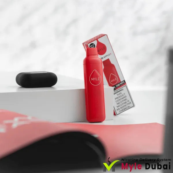 Meta Red Apple Meta Box Buy Myle Meta Bar Red Apple (2500 Puffs) In UAE – Myle Vape ...