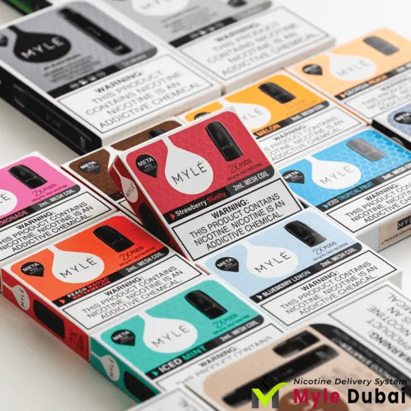 Strawberry Slushy Myle Meta V5 Pod
