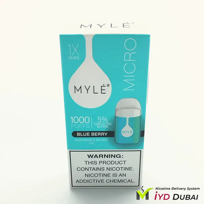 Blue Berry Myle Micro Disposable Device