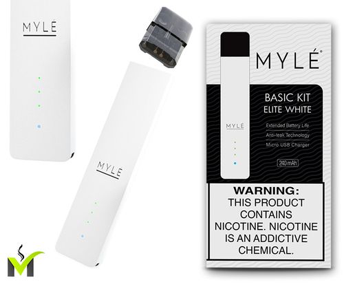 Myle V4 Elite White Device in Dubai, Abu Dhabi, UAE