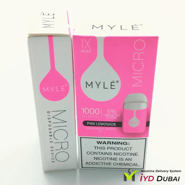 Pink Lemonade Myle Micro Disposable Device
